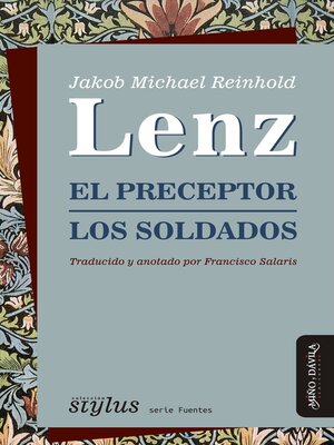 cover image of El preceptor / Los soldados